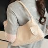 Korean Niche Hand-woven Underarm Bag Women's Fashion Casual Portable Mother and Child Bag Large Capacity Shoulder Bag Women's Bag