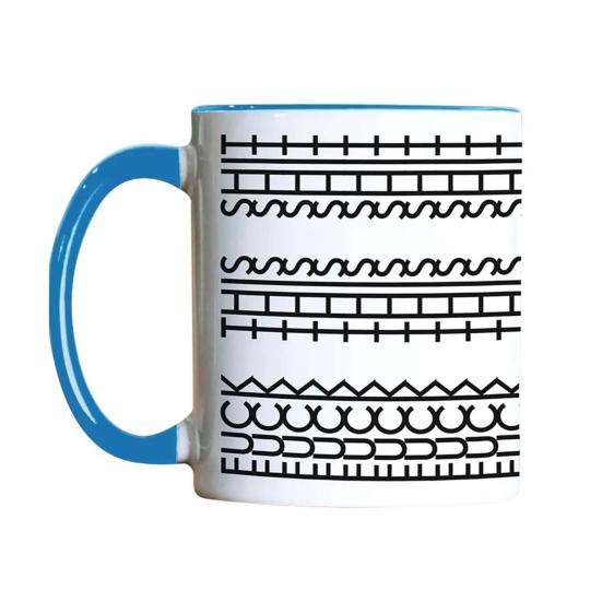 Yousheng Hidden Message Coffee Mug 11oz Capacity Ceramic Cup Funny Senior Citizen Mug Personalized Gift for Family Friends