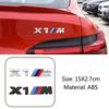 3D Metal Car Sticker ABS Emblem Badge Decoration For BMW M Power Performance E90 E91 E92 E93 X1 X3 X5 X6 M3 M5 F18 E63 Accessory BC3