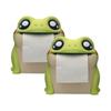 Frogs Tissue Dispenser Easy to Cleaning Practical Storage Solution for Living Room Bedroom Bathroom Decoration