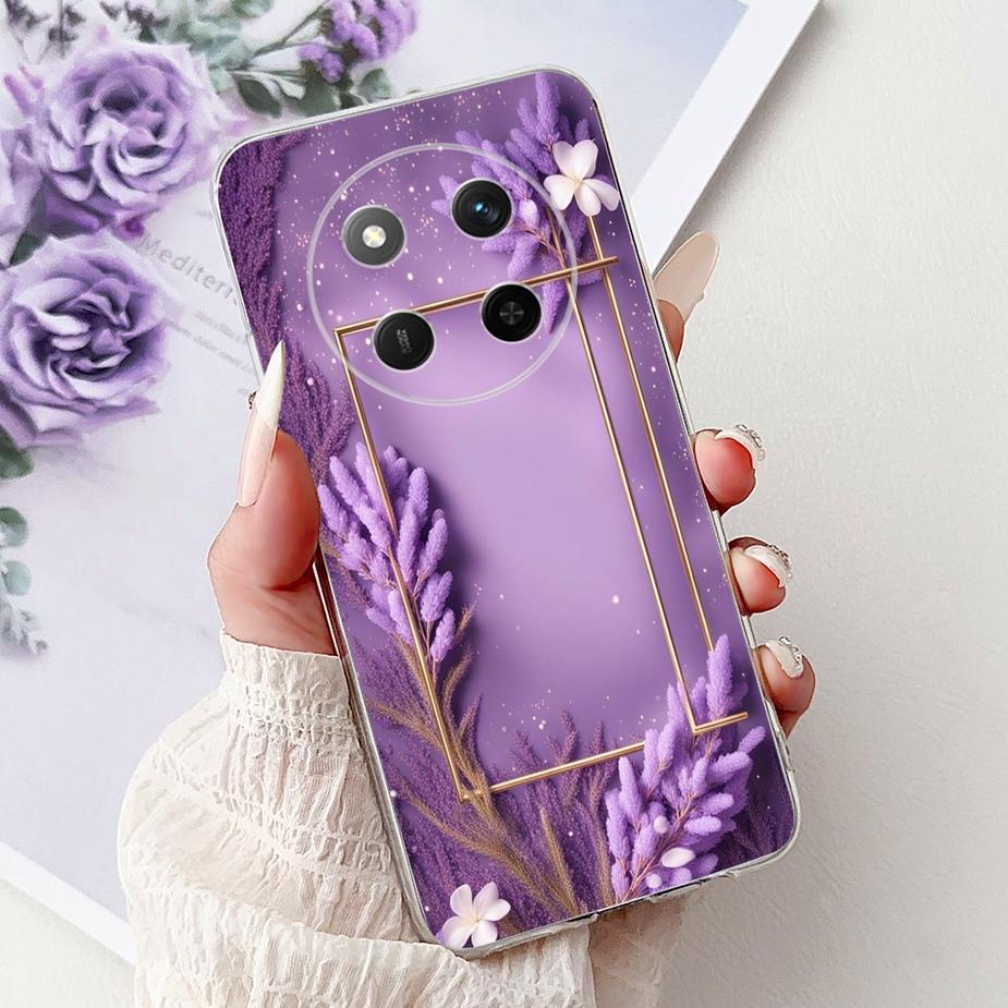 For Honor Magic 7 Lite Case BRP-NX1 2025 New Luxury Painted Cover Clear Silicone Soft Slim Phone Case For Honor Magic7 Lite Bags