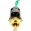 3/4 inch 24V AC Brass Electric Solenoid Valve NPT Gas Water Air Normally Closed
