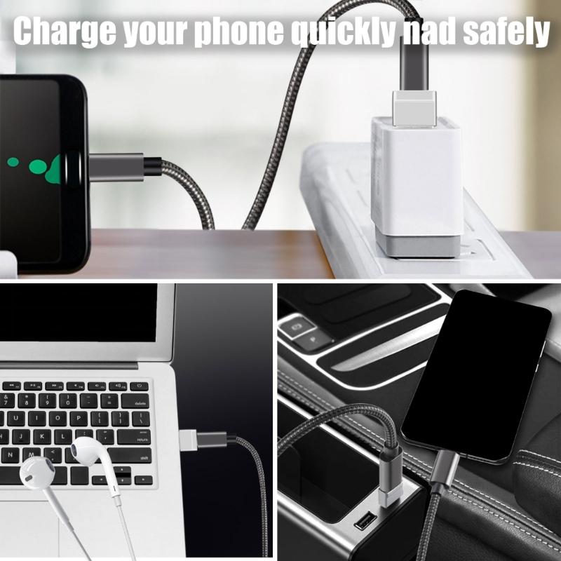Type C To USB Converter USB C Female To USB2.0 Male Adapter For Convenient On Travel Device Access and Charging