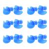 6 Pairs Silicone Swimming Diving Spiral Ear Plugs Professional Adult Dust Proof Earplugs(Blue )