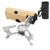 Stainless Steel Windproofed Camp Stove Portables Folding Cassettes Stove for Outdoor Use