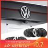 For VW For VW  Transporter T6 2020 2019 2018 2017 2016 3D ABS Car Hood Front Bonnet Grill Rear Trunk Emblem Logo Ba CWV1
