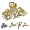 Women Hair Claw Chinese Style Dragon Shape Anti-slip Teeth Hair Clip Back Head Shark Hair