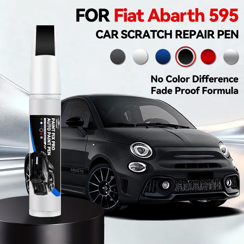 Vehicle for Exclusive Use For FIAT Abarth 595 Car Paint Repair Pen Paint Scratch Repair Accessories Abarth Red Black Gara White