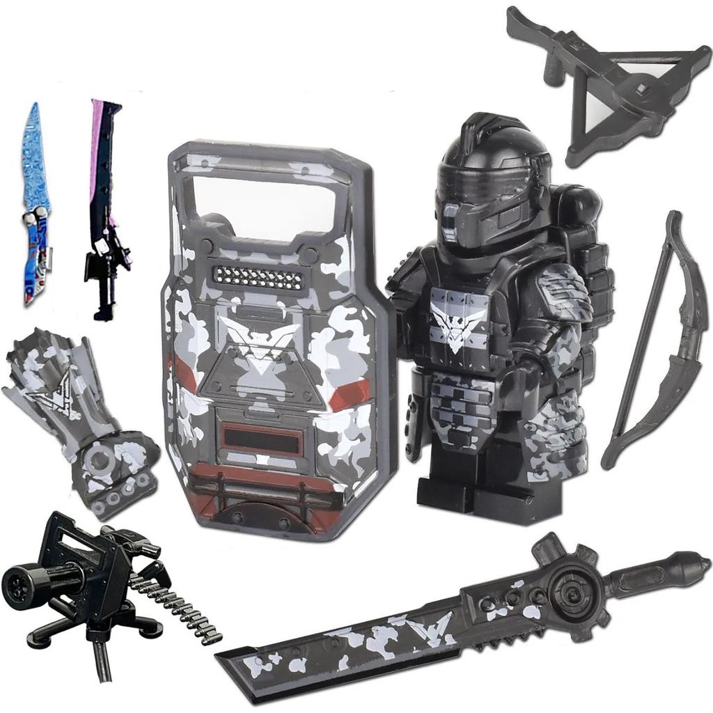 Baustein Minifigur Machete Geschenkpackung Jungen Spielzeug