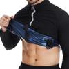 Sweat Suit Men's Sports European Size Running Fitness Clothing Belly Belt Pockets Corset Burst Sweat Shapewear