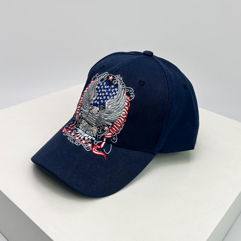 Baseball Stitching Stitched Embroidered Alphabet Eagle America Women  Men For Neutral Gender Fresh Caps Peaked Hats Hardtop Breathable Personal