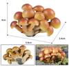 Vegetable Model Simulation Mushroom Landscape Miniatures Fungus Model  Home Decoration
