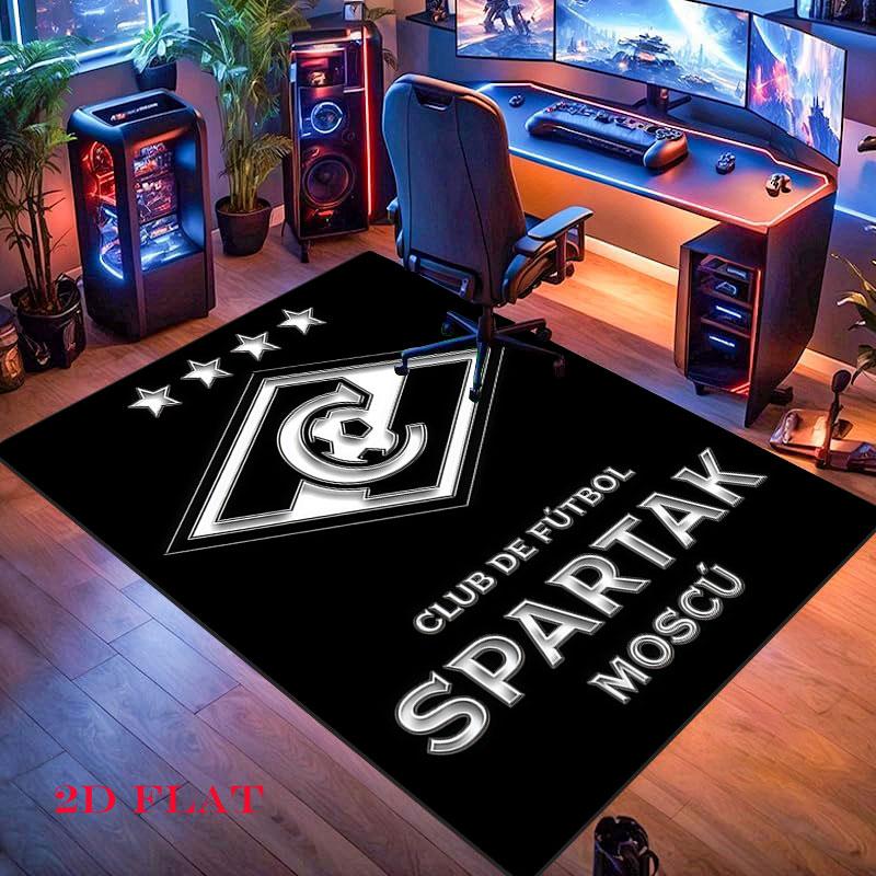 Spartak Moscow Fight Carpet Rug for Living Room Bedroom Home Sofa Decoration,Kids play Nonslip Floor Mat