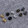 10/24pcs 5mm Metal Buckle Invisible Snap Mini Button Buckle DIY Doll Clothes for 1/6 Doll Clothing Sewing Accessories