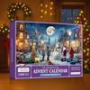 1008 Teile Weihnachtspuzzle 24-Tage Weihnachten Countdown Kalender Heimdekorationen Feiertags-Countdown-Kalenderbox Für Kinder & Erwachsene