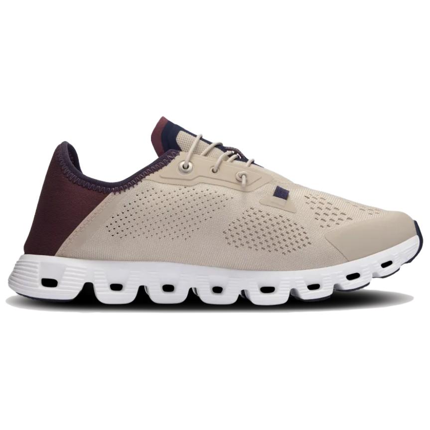 On Cloud 5 Coast Comfortable Versatile N-Slip Wear-Resistant Low-Top Lifestyle Casual Shoes Women Sneaker Sand-Purple 3WD10542835