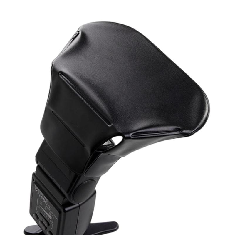 Adjustable Lighting Softbox For Camera Flash Natural Light Diffusion Reduce Harsh Shadows Compactly Design ABS Build