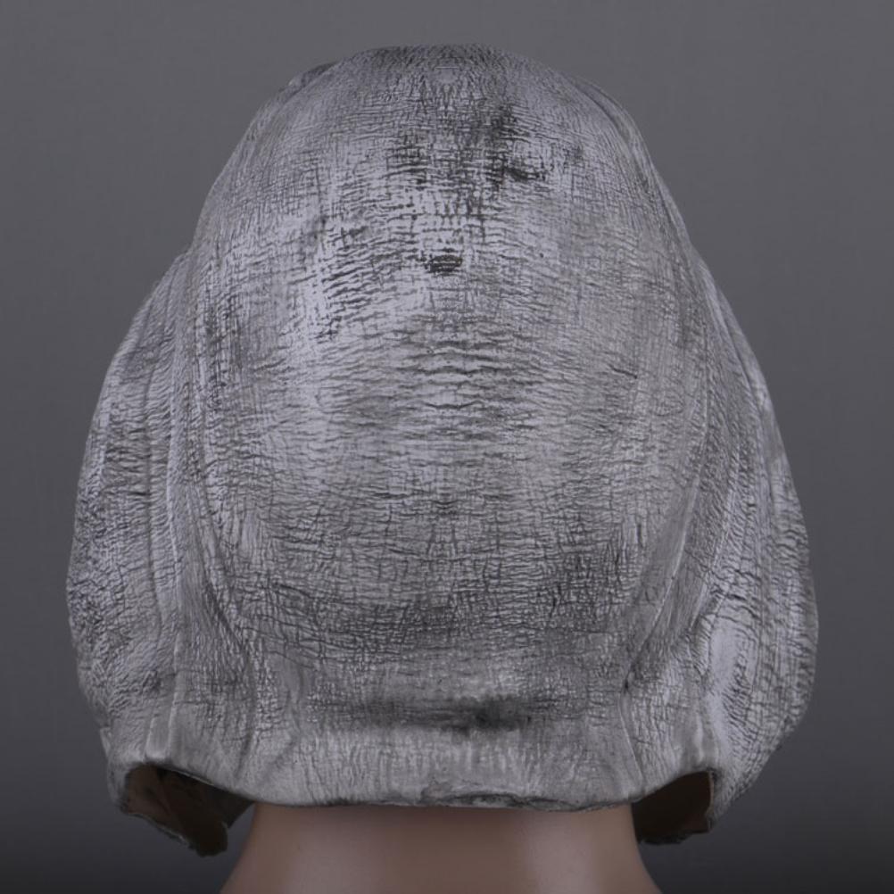 Movie Figure Knight Face Cover Soft Latex Knight Cosplay Face Covering Headwear Halloween Knight