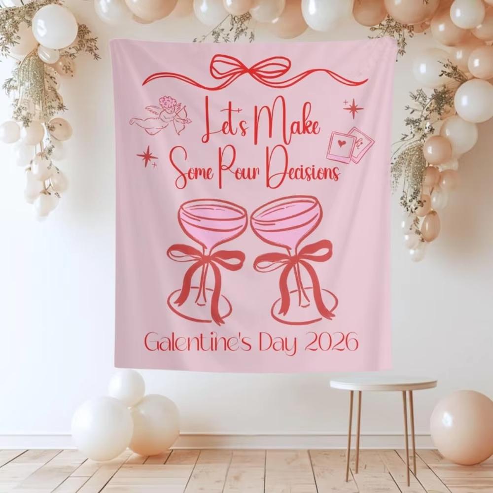 Girls Day party photo backdrops available in various sizes girls night themed welcome sign decorations cozy gifts home décor 74x94cm(29x37in)