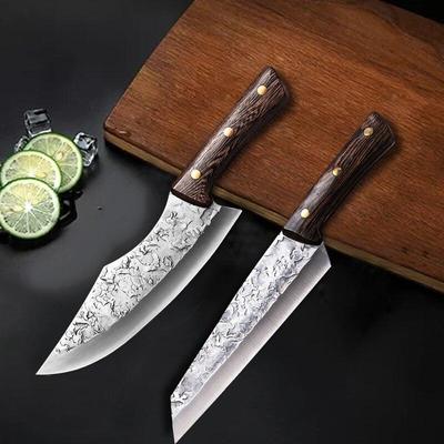 Forging Japanese Knife Stainless Steel Kitchen Boning Knives Chef Slicing Knife Santoku Cleaver