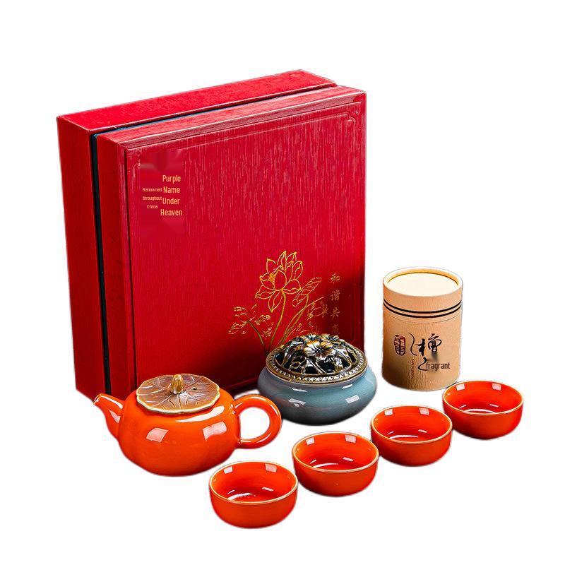 Qianxing Ceramic Travel Tea Set