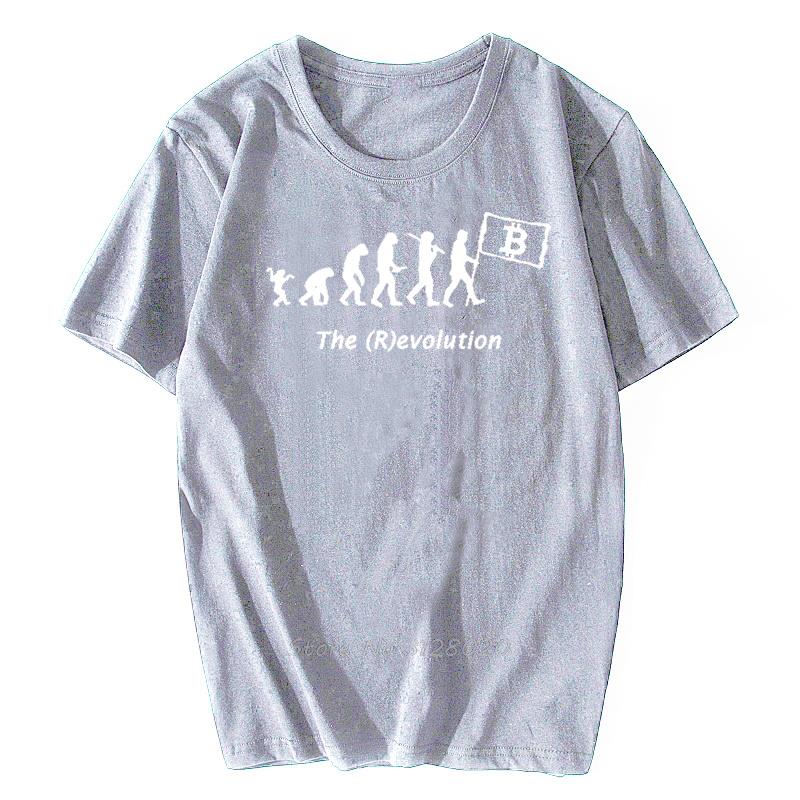 Bitcoin Shirt Cryptocurrency Crypto Miner Bitcoin BTC Crypto Design TShirt Men Cotton T Shirt Tees Streetwear Harajuku