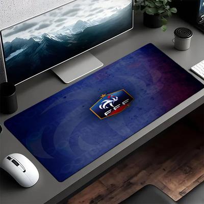 France Football Emblem Mouse Pad, Gaming Mouse Pad, Keyboard Pad, Desk Decor for Computer Notebook Fan Gift Birthday Gift