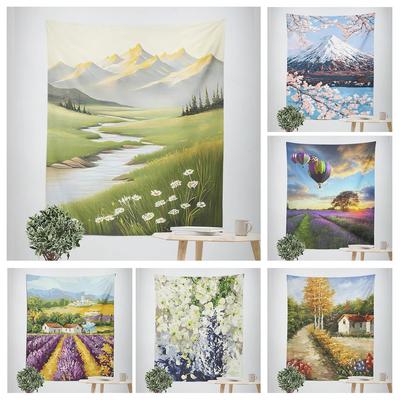 Ölgemälde Landschaft Schöne Dekorative Wandteppiche Hause Wand Dekoration Büro Wohnzimmer Wandteppiche
