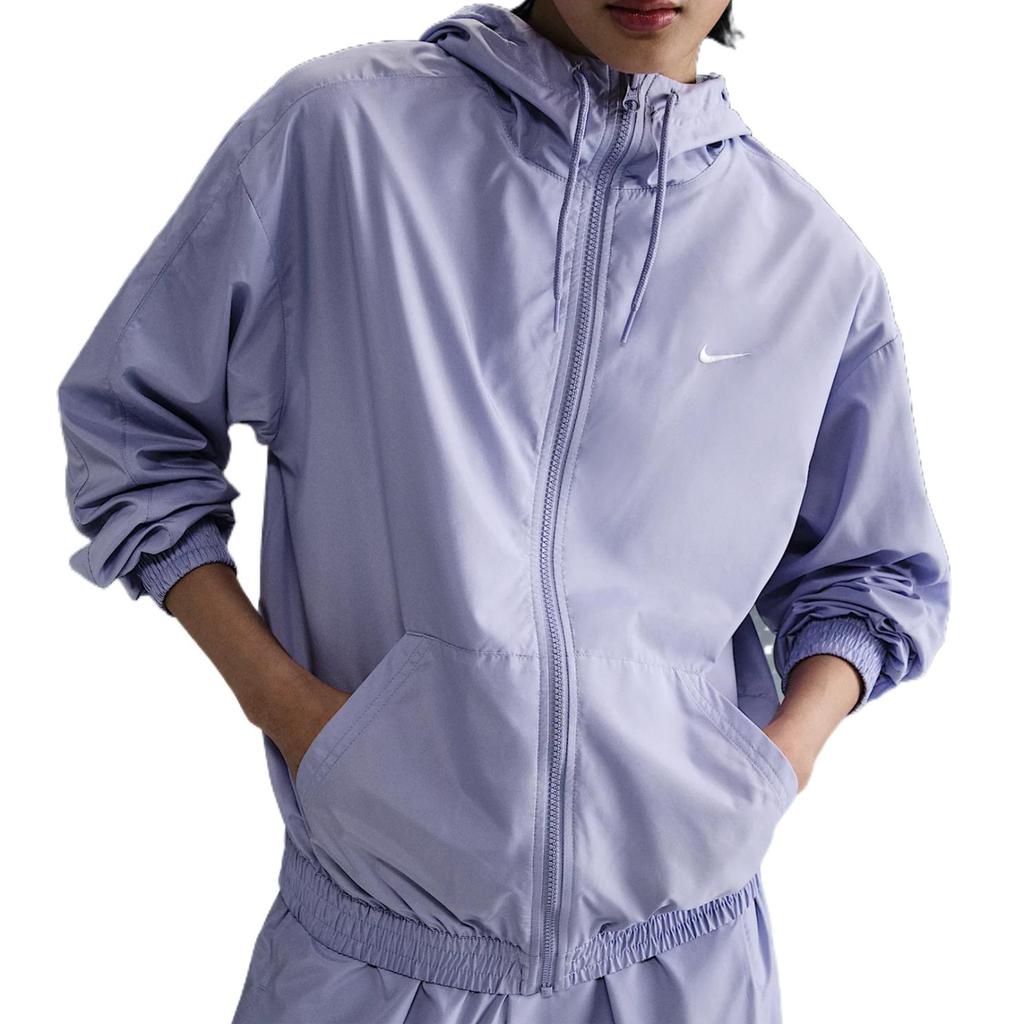 Nike Sportbekleidung Klassische Gewebe Damen Locker UV-Kapuzenjacke FV6299-533