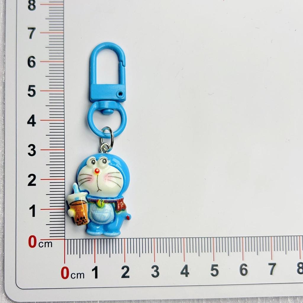 Doraemon Keychain: Cute Schoolbag Charm & Jewelry Accessory for Girls - Best Friend Gift