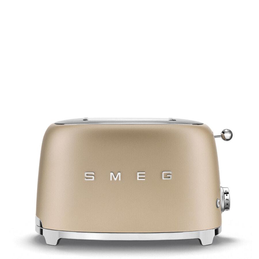 

Тостер Smeg TSF01CHMEU на 2 ломтика, 950 Вт