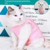 Breathable Sterilization Clothes for Female Cats Weaning Clothes Can Be Used To Prevent Licking After Cat Surgery.