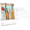 Acrylic Album Record Holder Display 4"/12"/15" Magazine Rack Floating Shelves for Books  Book