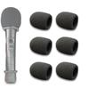 ACGCSFP Pop Filter Microphone 40mm Inner Standard Type Cover, Thickened, Black, 6-Pack, Diameter,