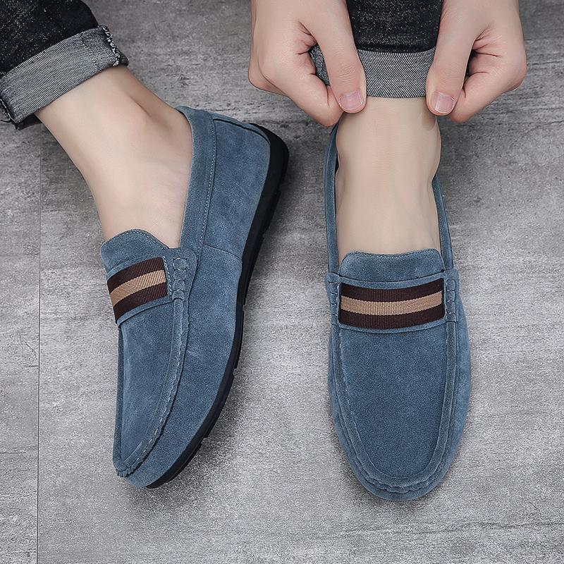 Fashion New Men Loafers Breathable Men Sneakers Casual shoes Men's flats Driving Shoes Soft Moccasins Boat Shoes