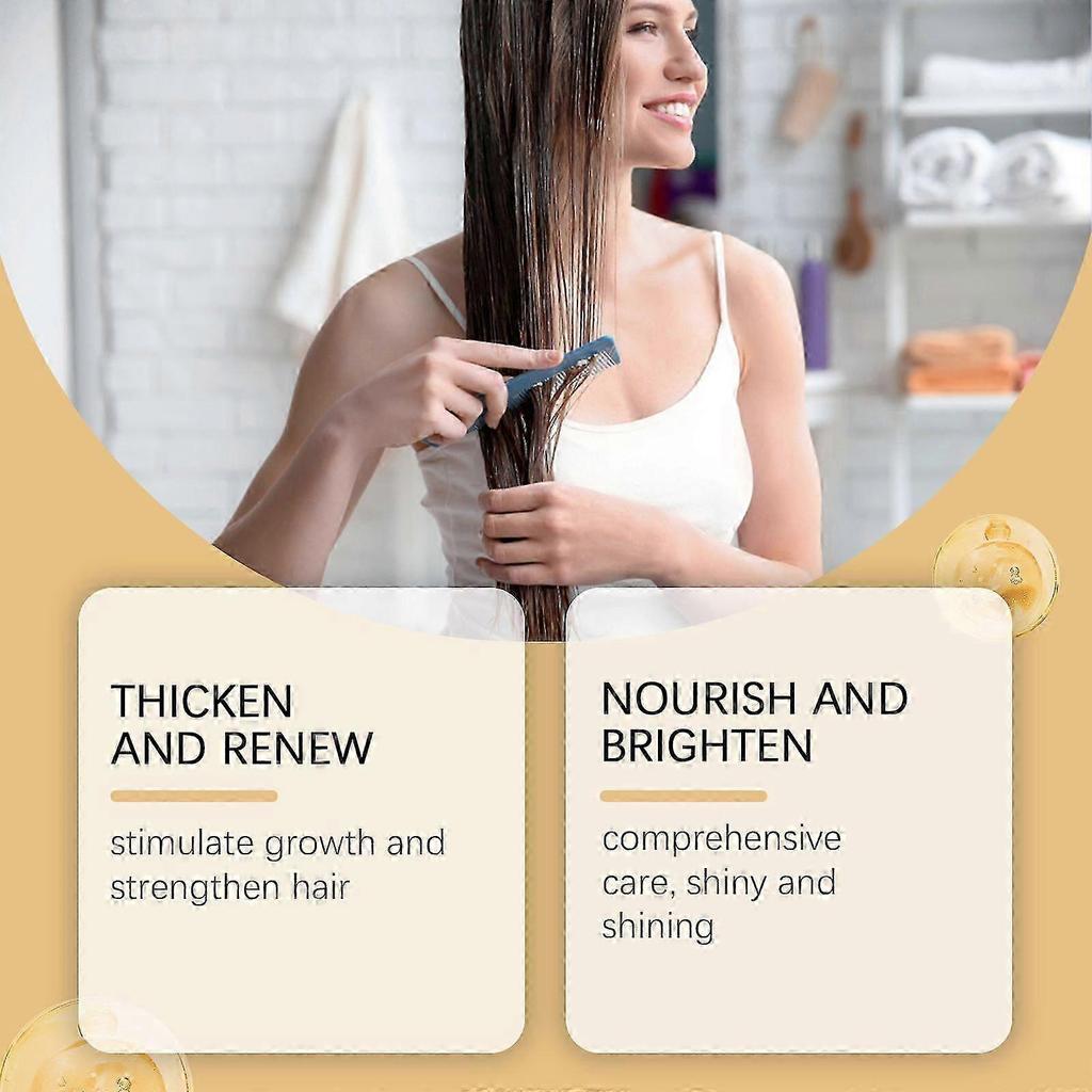 Nourishing Hair Spray for Thicker, Fuller Hair  Strengthening & Moisturizing Hair Growth Solution with Biotin, Ginger Root Oil, and Hydroxyethyl Cellu