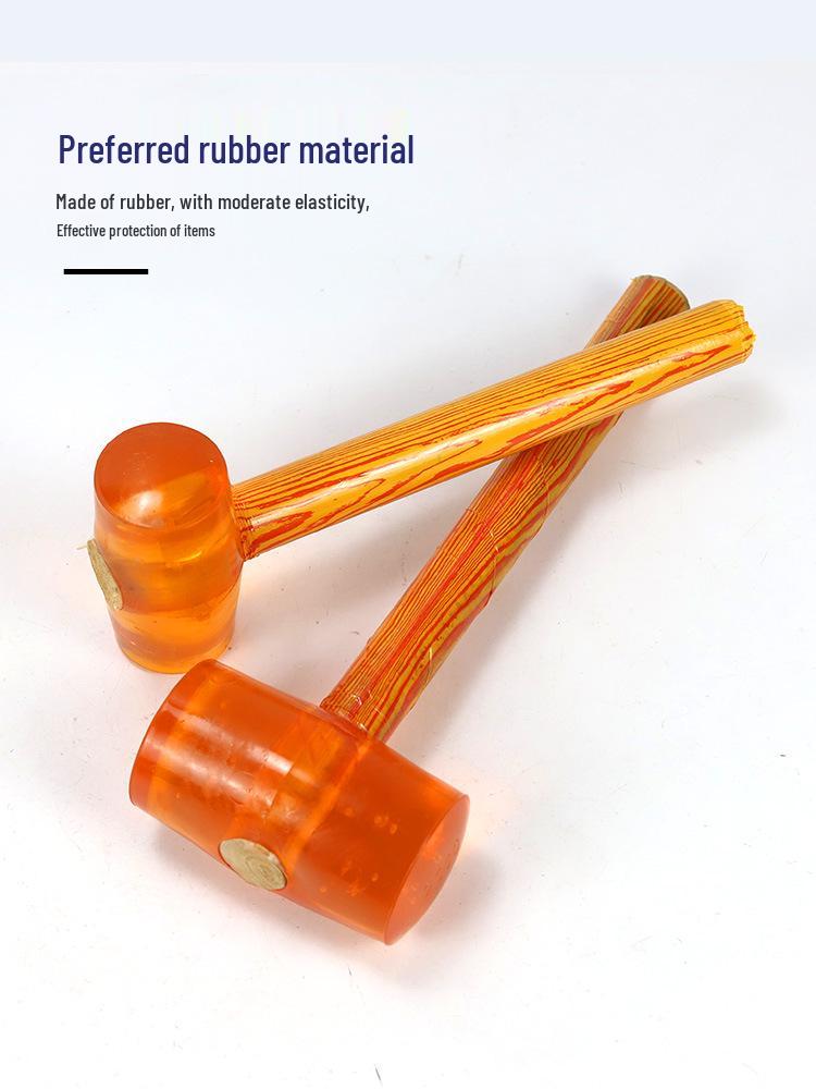 Multifunctional Soft Rubber Mallet for Tiling and Decoration