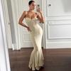 KDA European and American Style Summer New Women's Clothing Slim Fishtail Skirt Sexy Suspender Dress