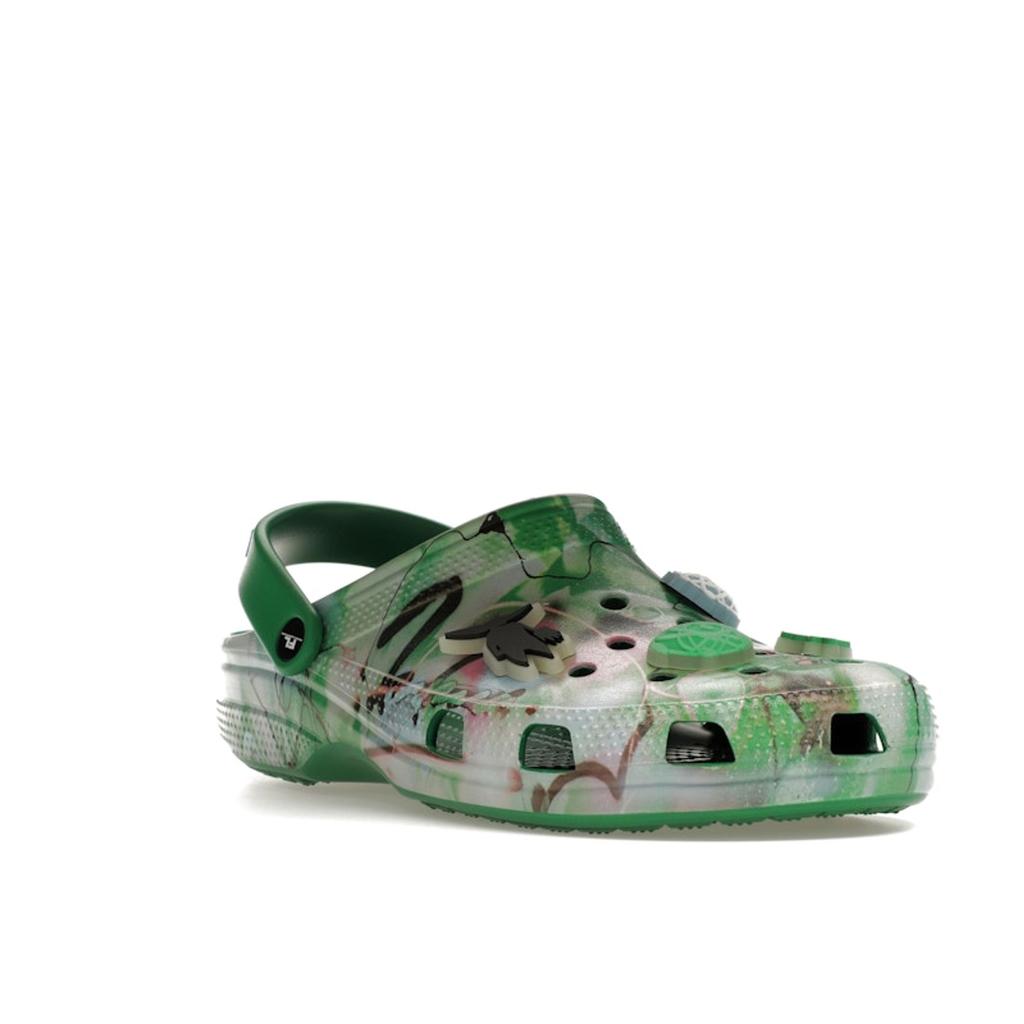 Crocs Futura Laboratories x Classic Clog Green Ivy Unisex tenisky 209622-3WH