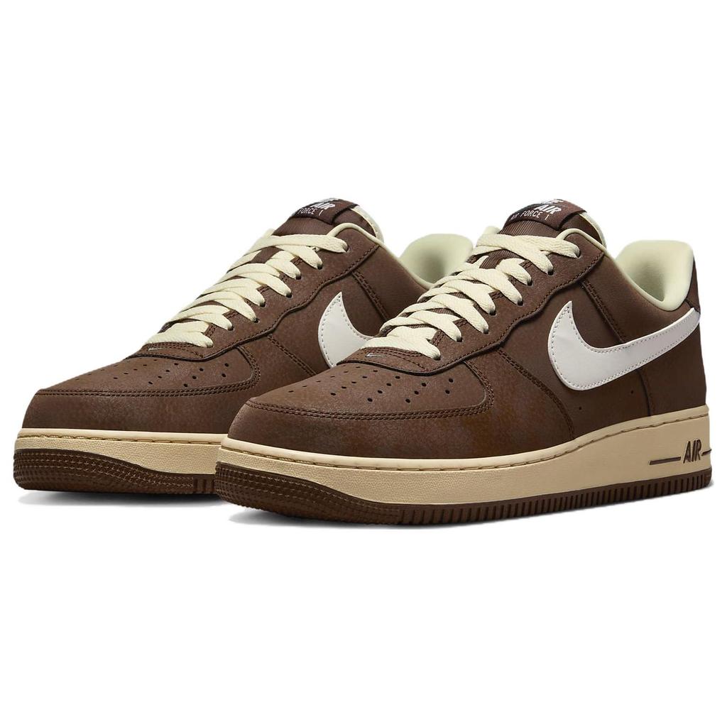 Nike Buty Męskie Air Force 1 07 Cacao Wow Brązowy Kokosowy Mleczny Vintage-Zielony FZ3592-259