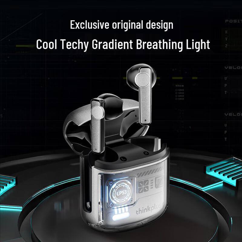 Lenovo LP53 True Wireless Semi-in-Ear Bluetooth Earbuds