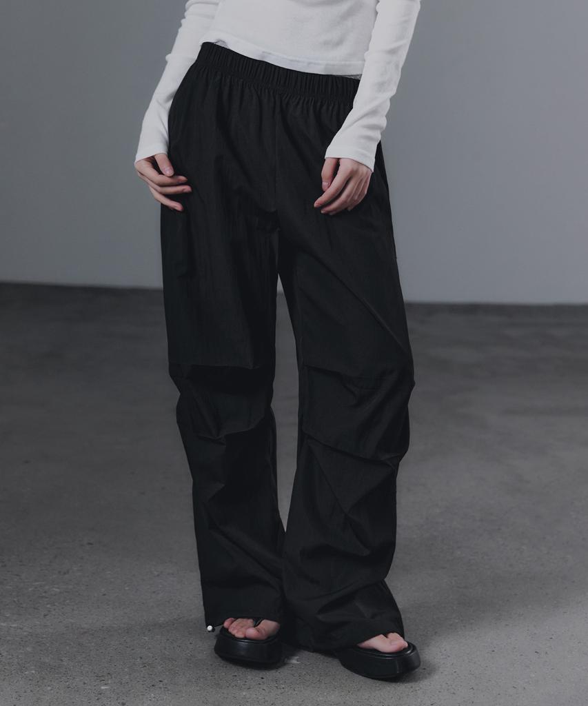 Geulouhaideu Thez Pintuck Wide & Jogger Pants
