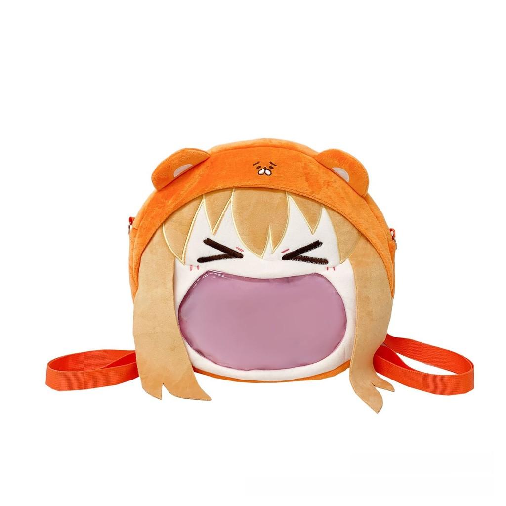 

Плюшевый рюкзак Doma Umaru с мультяшным дизайном для ежедневного использования и хранения