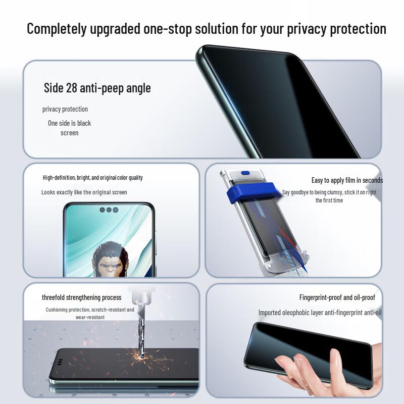 Blue Ape Privacy Screen Protector for Huawei Mate Series