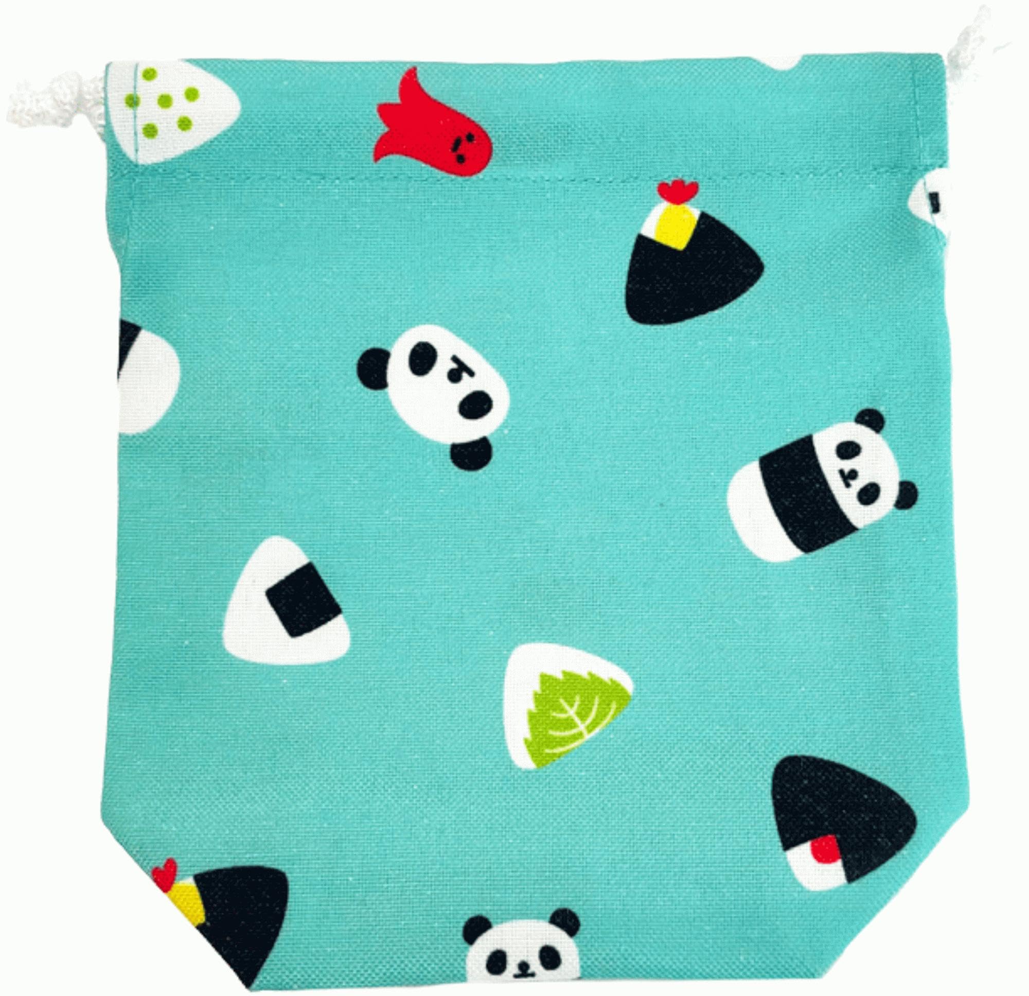 

Мини-мешочек на кулиске для детского сада, для чашки, зубной щетки, носового платка, милый персонаж панда, панда и рисовый шарик GE0942 7B школа/детский сад, держатель, держатель,