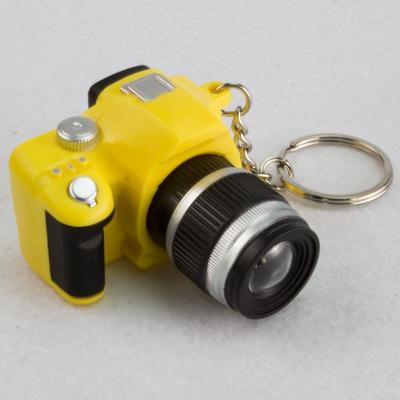 Fashion Creative LED Light-up SLR Camera Keychain Toy Pendant