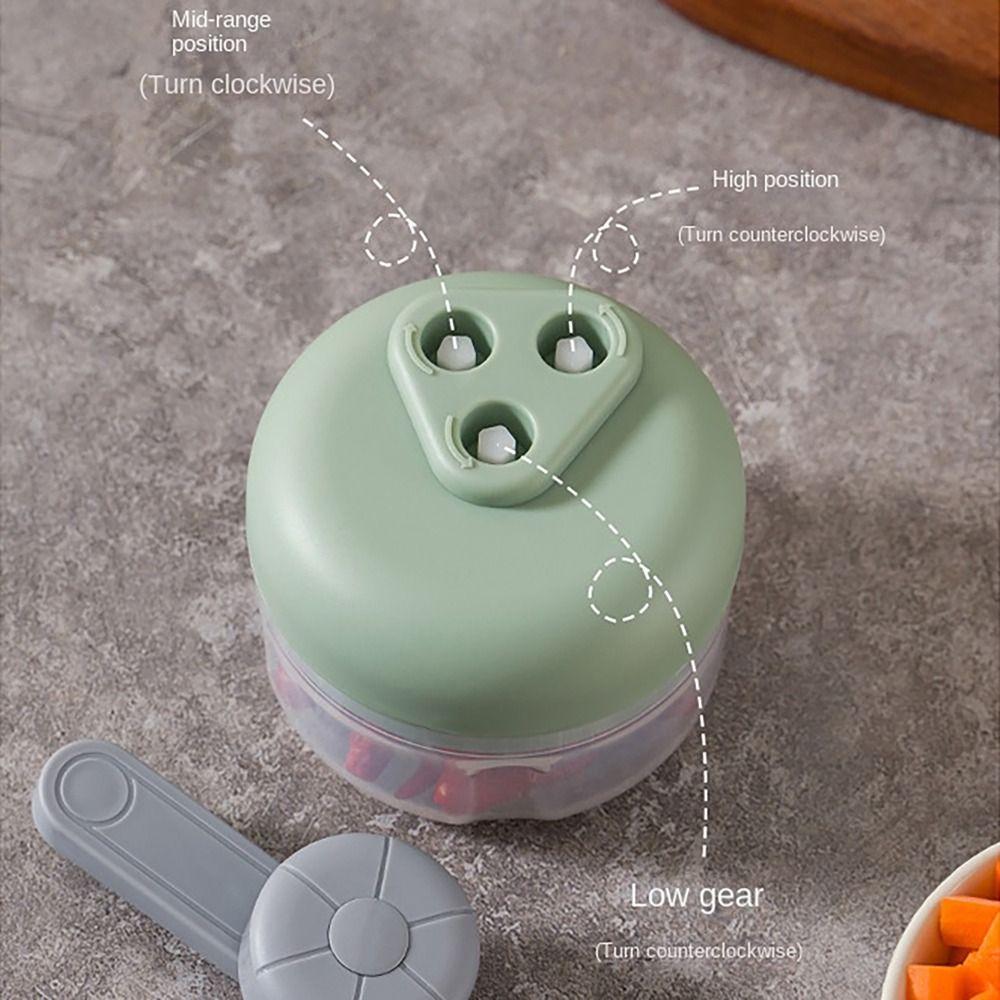 Tableware Garlic Pounder Cordless 100ml 250ml Food Stir Portable Food Grinder  for Kitchen Tool