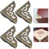 Brass Decorative Corners with Auspicious Design Perfect for Home Projects