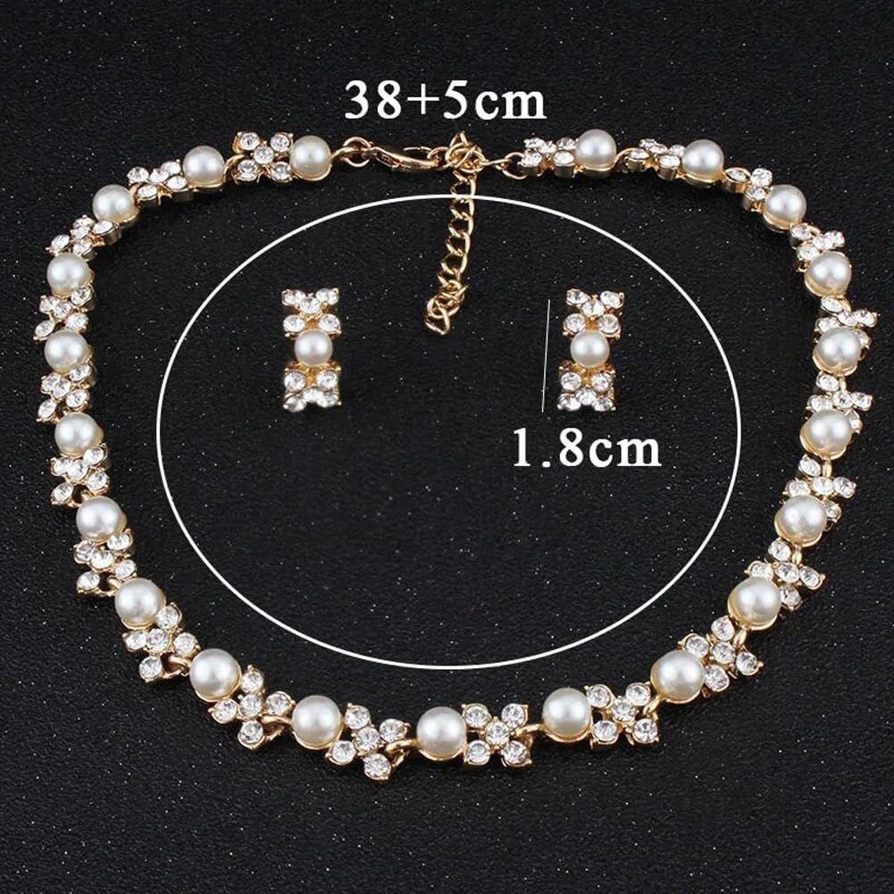 Necklace Jewellery Set for Women Latest Stylish Design Fancy Pearl Choker
