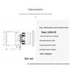 22MM LA155B-11M Waterproof Reset Switch, Mushroom Head, Silver Contacts, Single Pole Single Throw